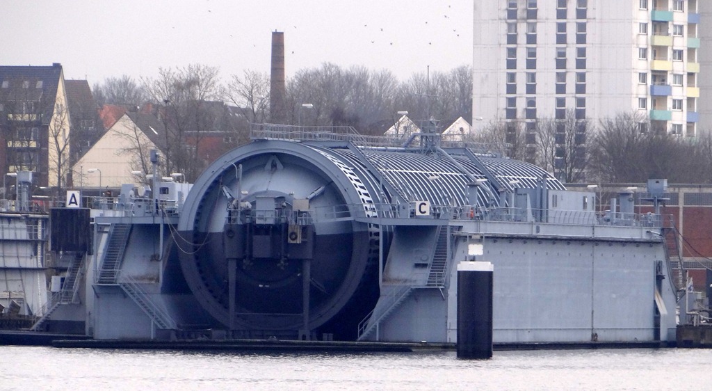 Dock C - Pressure dock for Submarine