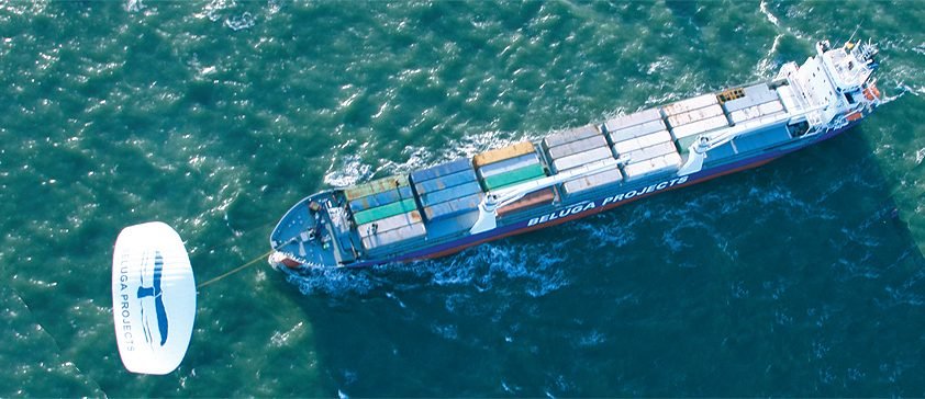 Beluga Projects Skysails Containership